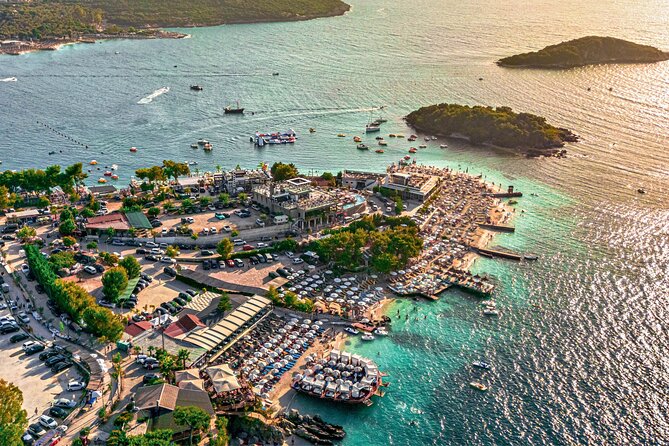 Tirana: Saranda, Ksamil, Blue Eye and Vjosa River Day Tour - Sarandë promenade: 75 minutes of coastal city time