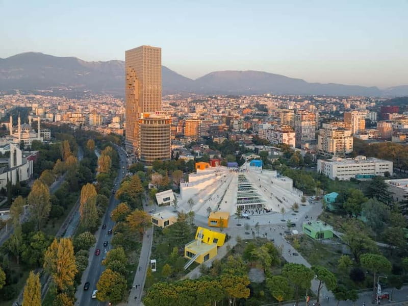 Tirana Stroll Tour, Walk and Taste Qofte & Raki! - Finding the office on Myslym Shyri