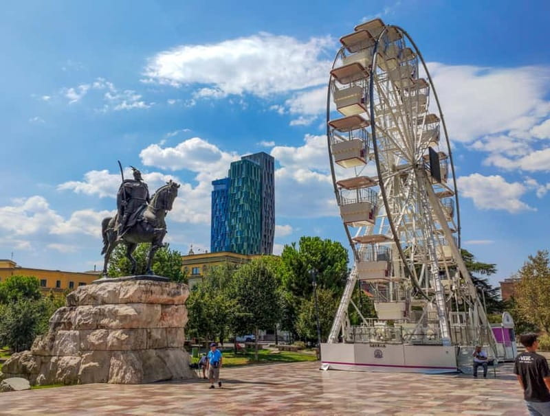 "Tirana to Albania: Tracing a Historical Path Tour" - Et’hem Bej Mosque and the Clock Tower