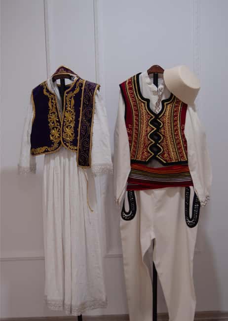 Tirana: Traditional Photoshoot in Albanian Costumes - Choosing and wearing the Albanian costumes