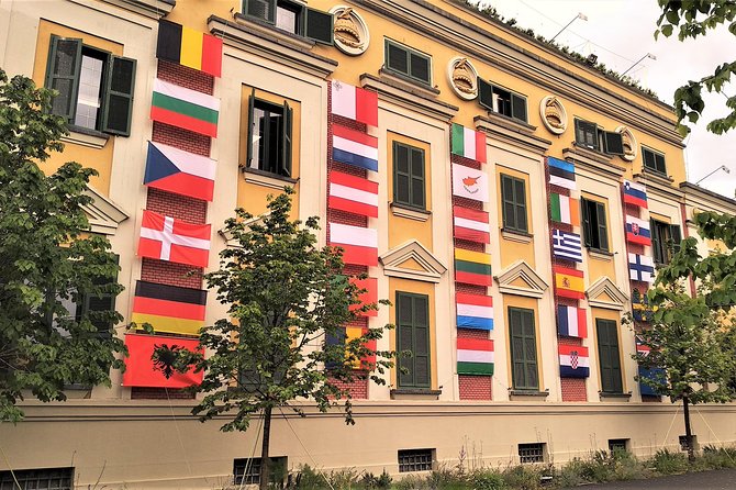 Tirana Walking Tour, Extra Virgin Olive Oil and Raki Tasting - The Pyramid of Tirana and the city’s communist memory