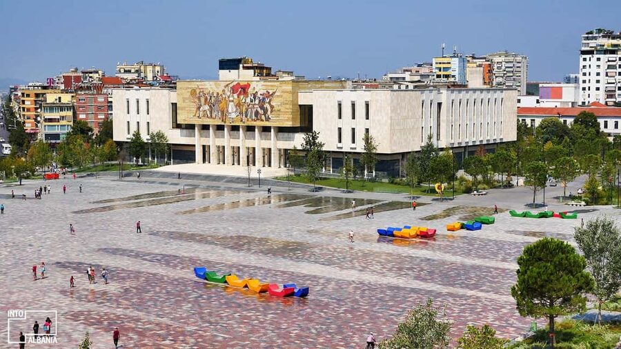 Tirana Walking Tour; Guided Small Group - Postbllok and Blloku: from surveillance to café life