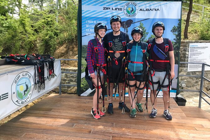 Tirana Zipline Adventure in Petrelë – Albania’s First Zipline - What Happens at the Launch Point