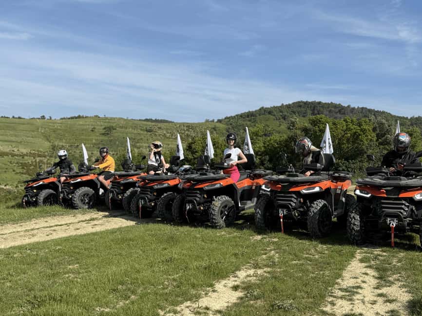 Tirane,Durres-Cape Of Rodon: ATV Quad Bike Tour with Helmet - Walking to the Rodoni Castle ruins