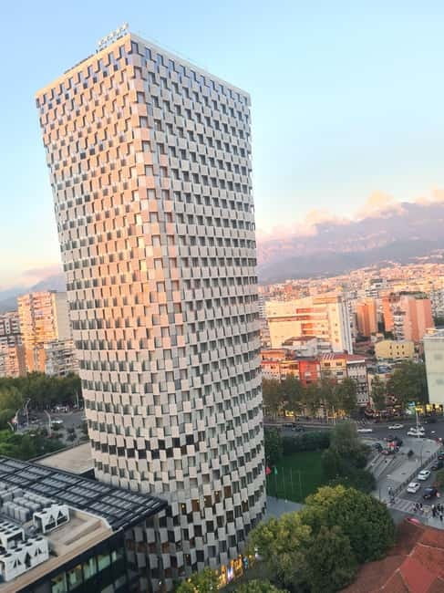 Tourana - Discover Tirana with a local - Sky Tower, SkyClub, and the best view of the route