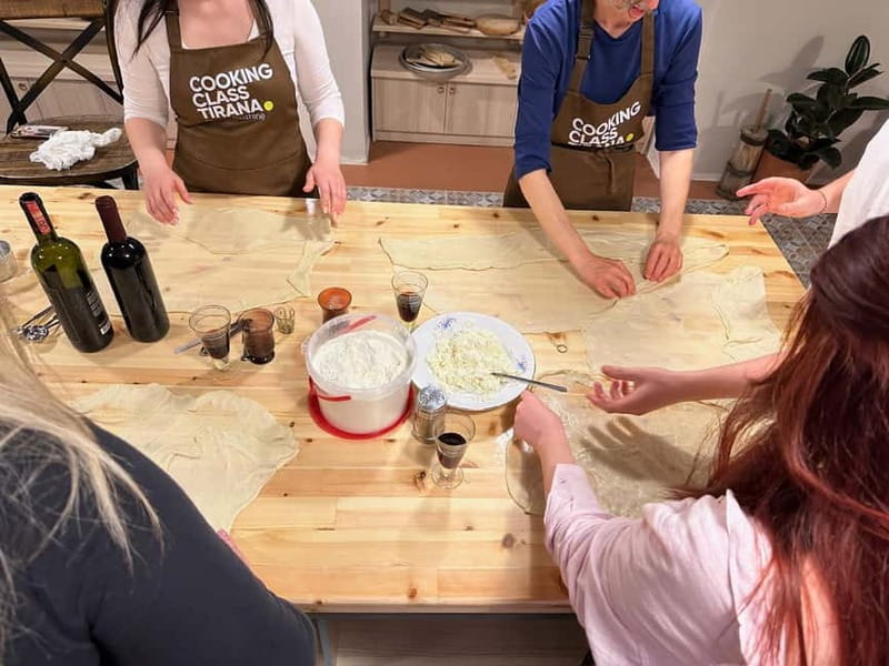 Traditional Albanian Cooking Class in Tirana & Raki Tasting - How the four hours usually unfold