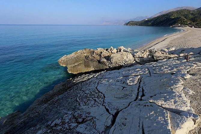Visit Kroreza Beach by Boat - Arriving at Kroreza by boat from Saranda