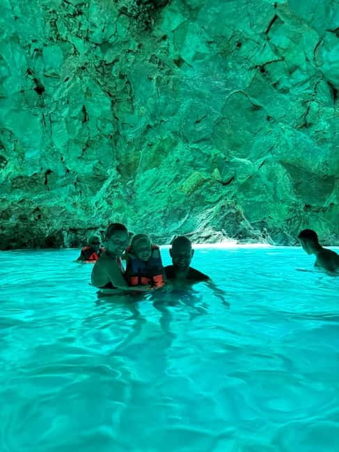 Vlora: Blue Cave and Grama Bay Full-Day Speedboat Tour - Dafina Bay and Dafina Cave