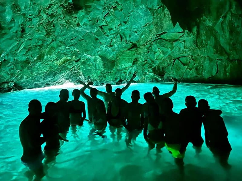Vlora: Blue Cave and Grama Bay Full-Day Speedboat Tour - Secret Canyon and Seal Cave by speedboat