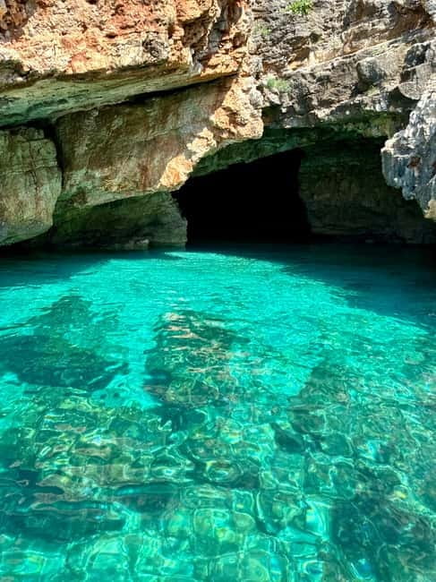 Vlora: Grama Bay and Blue Cave Speedboat Tour Adventure - Dafina Cave and the Short Five-Minute Hop