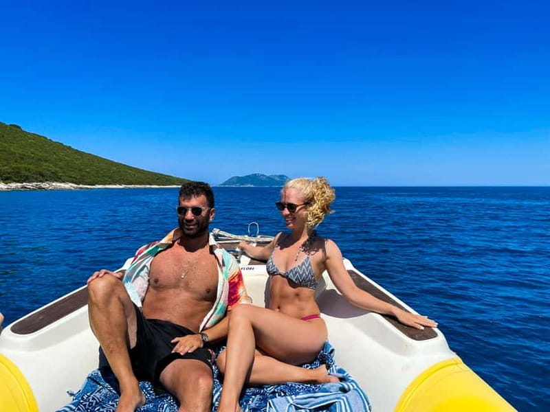 Vlore: Dafina Cave & Haxhi Ali Cave Speedboat Guided Tour - The Three Little Beaches and Karaburun Beach