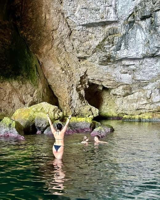 Vlore: Dafina Cave & Haxhi Ali Cave Speedboat Guided Tour - Meeting the boat at Olympia Tours Vlore