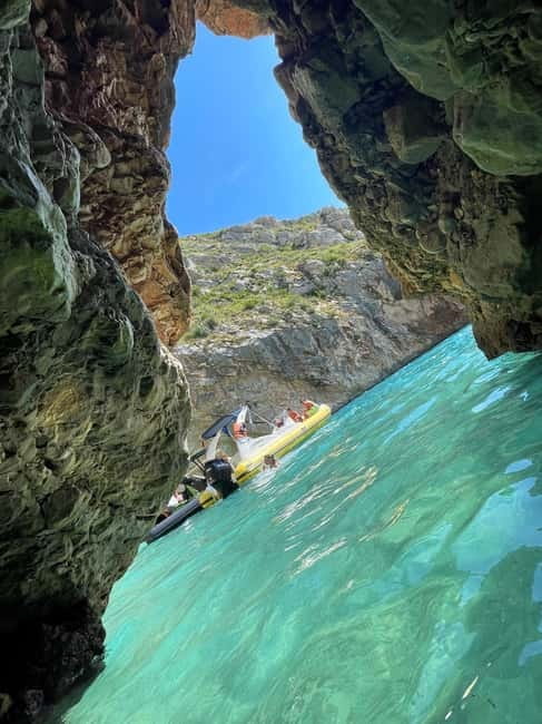 Vlore: Grama Bay & Karaburun Caves 8-Hour Speedboat Tour - Secret Canyon and the Seal Cave