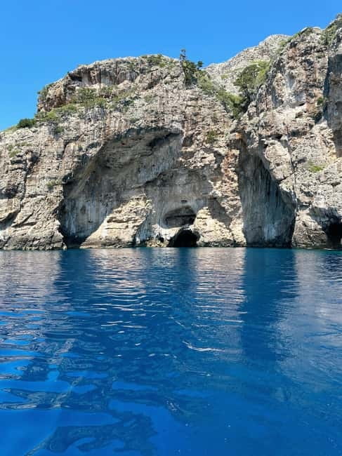 Vlore: Grama Bay & Karaburun Caves 8-Hour Speedboat Tour - A brief stop at Nezhajve Bay