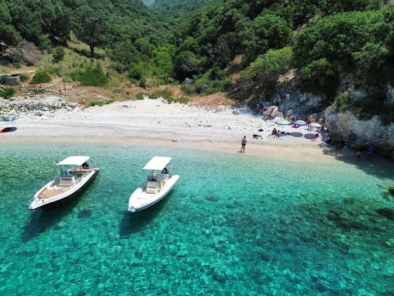 Vlore Guided Tour: Sazan Island, Haxhi Ali Cave & Karaburun - A full day from Vlore to Albania’s open sea