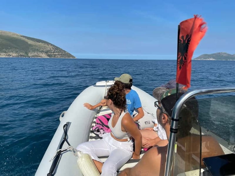 Vlore: Haxhi Ali Cave and Dafina Cave Speedboat Tour - What $93 buys you
