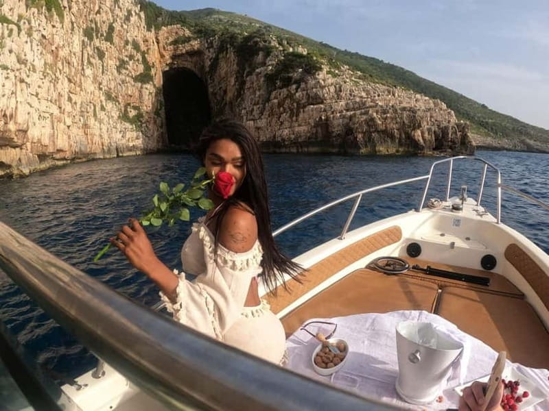Vlore: Haxhi Ali Cave, Karaburun Speedboat Tour & Snorkeling - The ride from Vlora to Haxhi Ali Cave