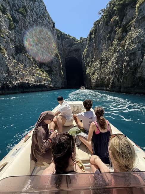 Vlorë: Haxhi Ali Cave & Karaburun SpeedBoat Tour - Entering Haxhi Ali Cave