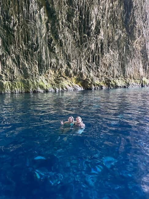 Vlore: Sazan Island,Haxhi Ali Cave & Karaburun Boat Tour - Gjiri i Shën Vasilit gives you time to slow down