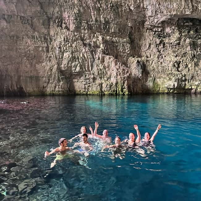 Vlorë: Sazan Island & Haxhi Ali Cave Speedboat Experience - Haxhi Ali Cave: a short stop with a big setting