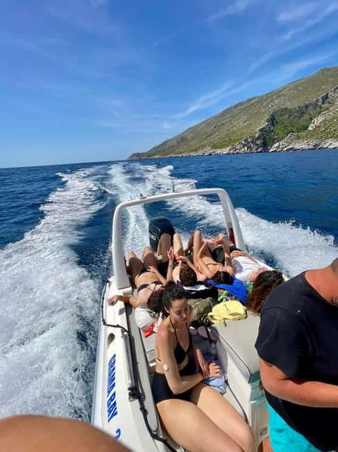 Vlore: Secret Blue Gem Cave and Grama Bay Tour by Speed Boat - Key points at a glance