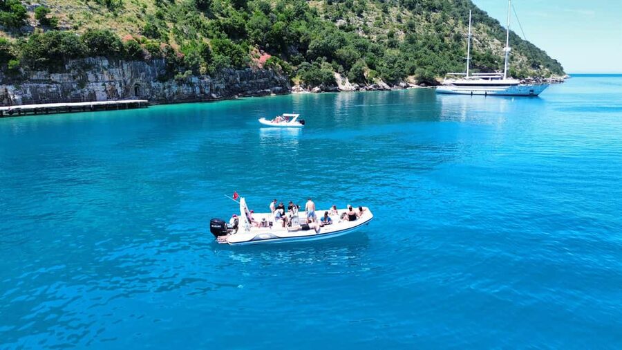Vlore: Speedboat Adventure Sazan Island & Haxhi Ali Cave - Haxhi Ali Cave, a ten-minute taste of legend