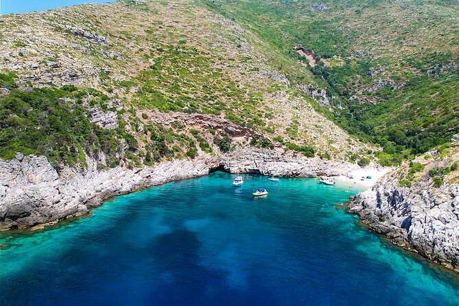 Vlore Speedboat Tour to Dafina Bay & Haxhi Ali Cave - St. Vasil is where the day slows down