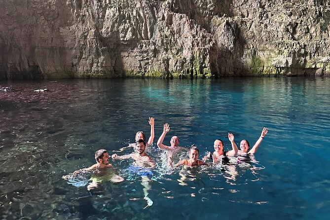 Vlore Speedboat Tour to Haxhi Ali Cave - St. Jani Beach and the old Karaburun defenses