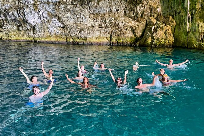 Vlore Speedboat Tour to Haxhi Ali Cave - St. Vasil and the 90-minute beach break