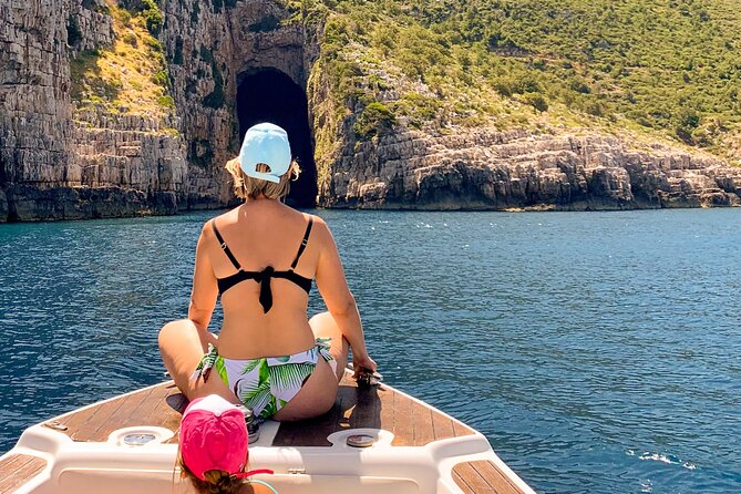 Vlore Speedboat Tour to Haxhi Ali Cave - St. Koli Bay and the short walk