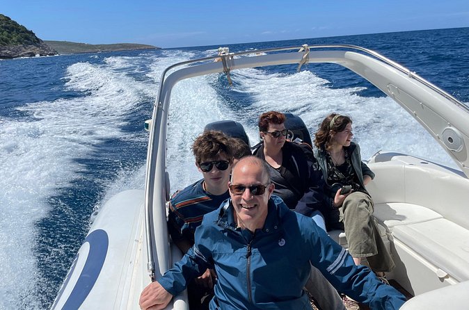 Vlore Speedboat Tour to Haxhi Ali Cave Karaburun Beach - Guides, languages, and the general service