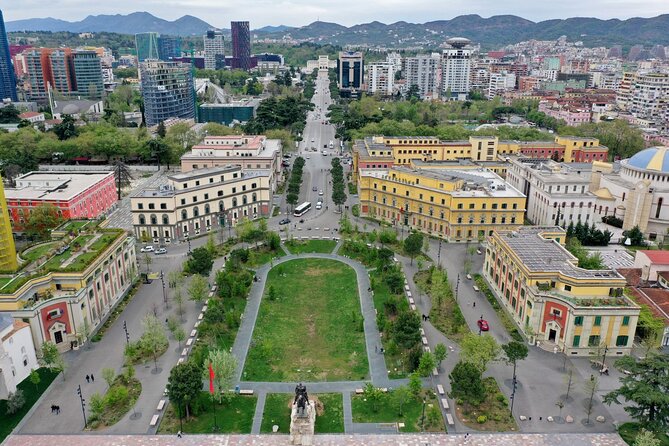 Walking Tour Historic Jewels in Tirana - The Pyramid, 190 steps and a different view