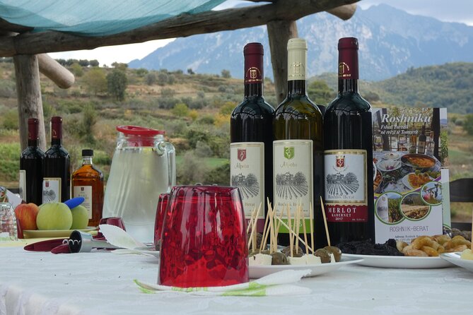 Waterfalls and wine flows - Bogova waterfall and Alpeta Winery Winetasting tour - Alpeta Winery and a taste of Berat