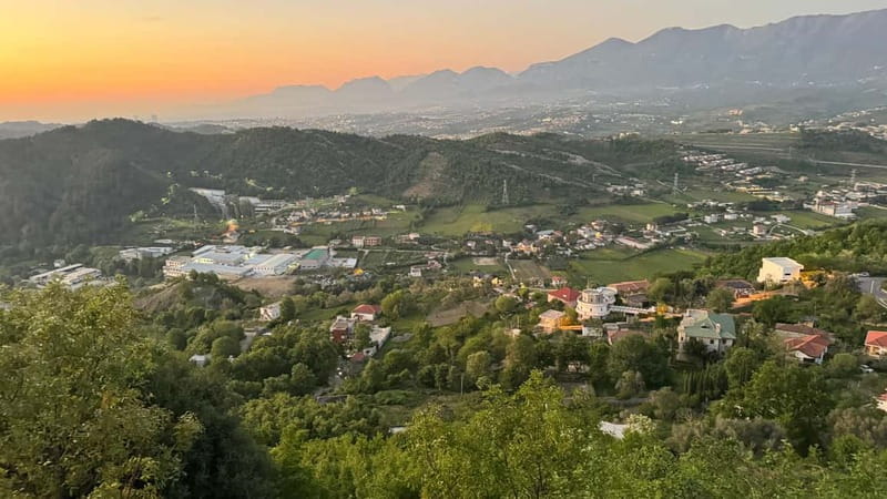 Wonderful Sunset and Dinner in the Castel Of Petrela - Traditional Albanian Dinner Inside the Castle